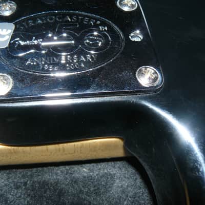 Fender Stratocaster 2004 50th Anniversary - Black image 8