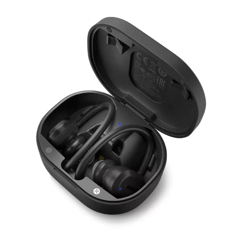 Philips Audio A7306 True Wireless Sports Headphones (Black) image 1