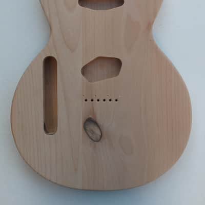 AMERICAN MADE LP TELE CUSTOM STYLE BODY - LEFT HANDED - ALDER 1178 image 1