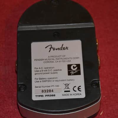 Fender PT-100 floor tuner * rare model * excellent condition * image 6