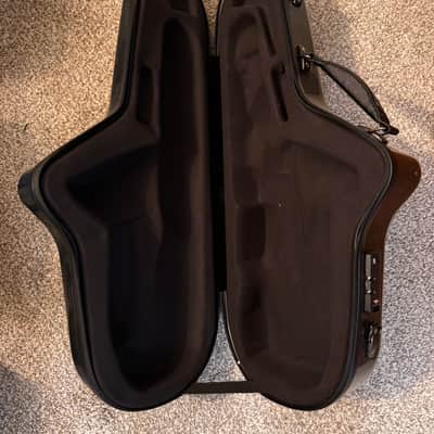 Shaped Alto Saxophone Case - Gray Zip Semi Hard Case 2026 - Gray image 5