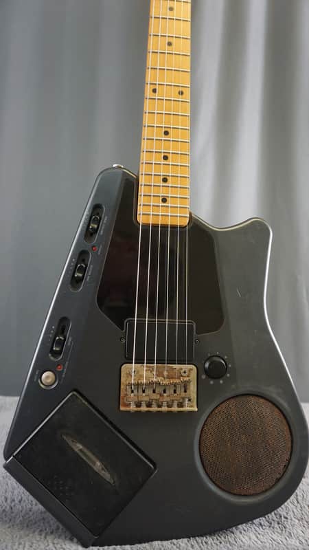 Casio EG-5 Electric Guitar Cassette Player Built-In Speaker Vintage 1980s Japan image 1
