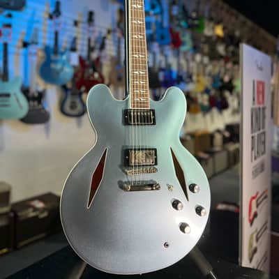 Epiphone Dave Grohl DG 335 Semi-hollowbody Electric Guitar - Pelham Blue FREE PLEK! 199 image 10