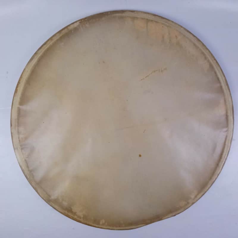 Ludwig 15"Resonant Slunk Genuine Calf Skin Snare Drum Parade/Concert Head 40s US image 1