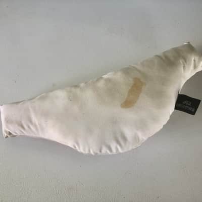 (1) DW BDP2 White Pillow, Accurate Bass Drum Muffling System, Velcro Never Used image 1