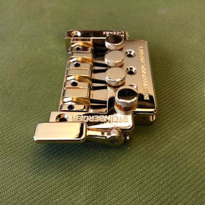 Steinberger DB Drop-D Gold Bridge - Retrofit for Any 4-String Bass