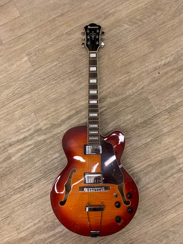 Ibanez AF75FM-AWB Artcore 2017 - 2019 - Aged Whiskey Burst image 1