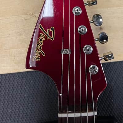 Fender Jaguar Left Handed JG66 -MIJ Japan made- Candy Apple Red image 8