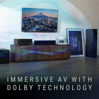 Onkyo TX-RZ30 170W 9.2-Channel 8K/4K Network AV Receiver, Black WIth Cables image 6
