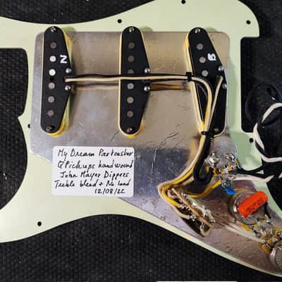 MyDream Partcaster Custom Built - Relic Sonic Blue JM Big Dipper image 14