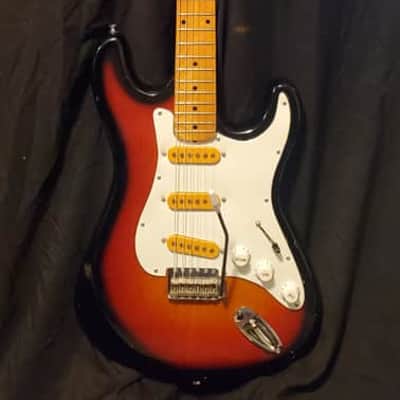 Kent STRATOCASTER 1970'S - VINTAGE SUNBURST image 18