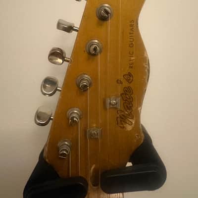 5lb 7oz Metallic Blue Tele Style Partscaster w/ Duncan Hot Rails by Nate's Relic Guitars image 8