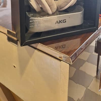 AKG K701 Open-Back Studio Reference Headphones 2010s - Black image 2