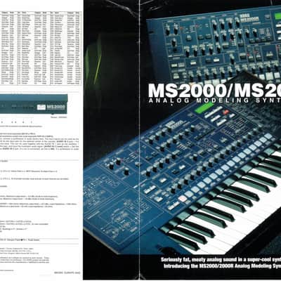 Korg MS2000 Analog Modeling Synthesizer (Early 2000's) image 12
