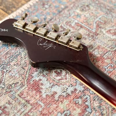 Castedosa El Halcón Baritone - 2025 - Aged, Trans Candy Apple Red. Ron Ellis JM Pickups. NEW, (Authorized Dealer) - image 16