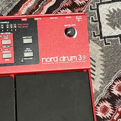 Nord Drum 3P 6-Channel Modeling Percussion Synthesizer 2016 - Present - Red image 4