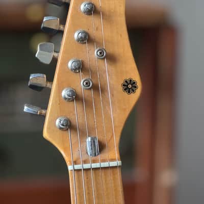 Lotus Telecaster Copy 1980s - Transparent Butterscotch image 4