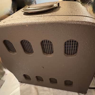 Vintage Bell & Howell Filmosound 1x12” Cab with Jensen Speaker and Newcomb amp - perfect for Harp players! image 8