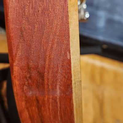 Delaney USA MADE Mike Zito Peace-Hand Signed-Trans Corvette Red Stain-Lollar Pick UPS-Swamp Ash-V Neck-w/ HSC image 11