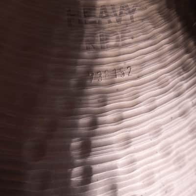Vintage 1977 Paiste 20" 2002 Heavy Ride Black Label image 2