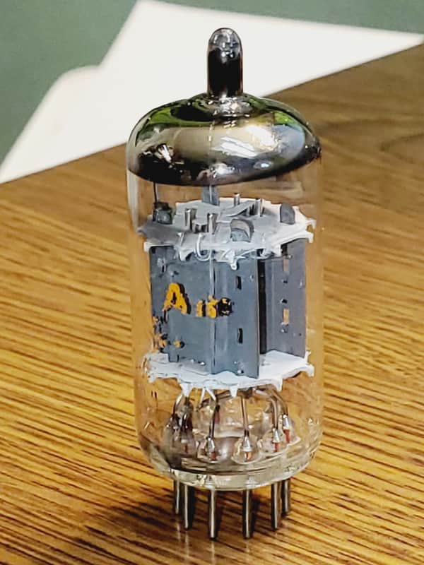 7025/12AX7A Amperex MaxiPreamp2/TV7 tested (1) tube lot image 1