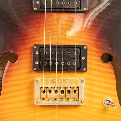 Daion Headhunter HH-555 Tobacco Sunburst w/ Hardshell Case image 3
