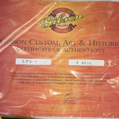 2003 Gibson Custom 1957 Reissue Les Paul Standard LPR7 Goldtop + COA OHSC image 4