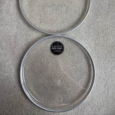 Tama One Each G1 and G2 Evans Clear 10”Tom Drum Head image 2