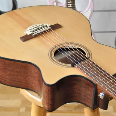 IBANEZ AE275BT LGS Natural Low Gloss / Acoustic-Electric Baritone Guitar / AE275BT-LGS / CD250502676 image 5