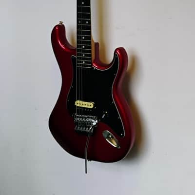 Kramer Focus 2000 Candy Apple Red Body - Focus 3000 Maple Neck - Frankenstein - 1980s - Gloss - **AS-IS** image 4