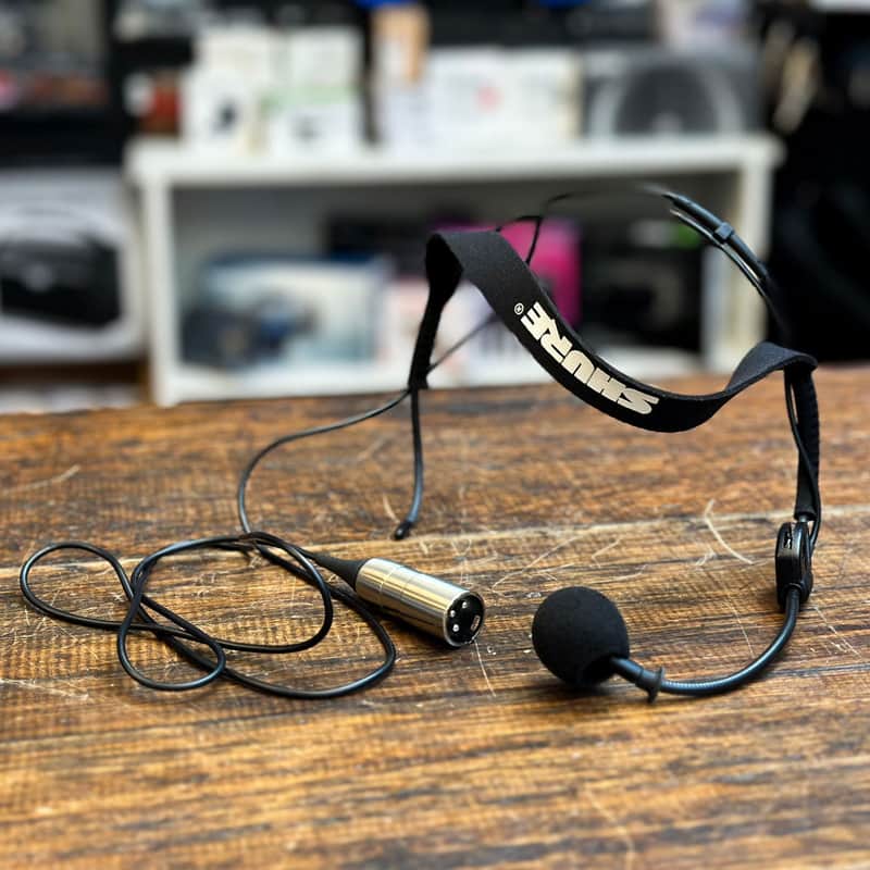 Shure WH20 Dynamic Headset Microphone Black