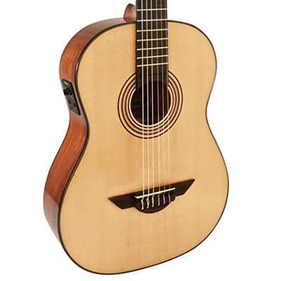 H. Jimenez El Maestro Classical Nylon Acoustic-Electric Guitar Natural (LG3E) image 2