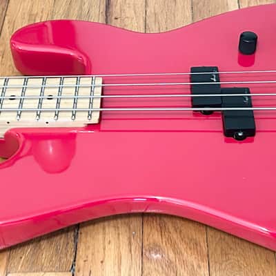 1987 Charvel 1B Red Bass MIJ Japan, W/Original Case image 10
