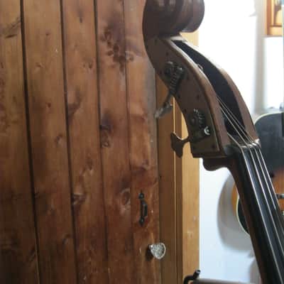 Juzek Double Bass 1940s - Honey Amber image 4
