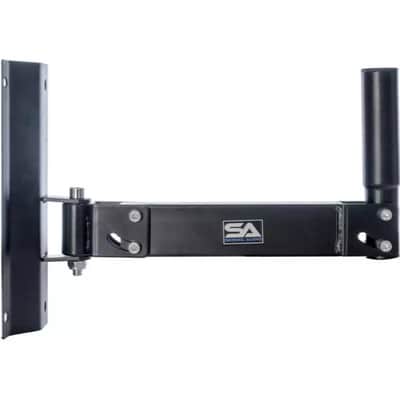 Pair Of Pa Wall Speaker Stand Mounts For Pa Loud speakers - Black image 6