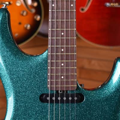 Music Man Luke III HSS Rosewood Fingerboard Ocean Sparkle image 12