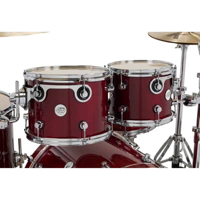 Drum Workshop Design Series 4-Piece Shell Pack - Cherry Stain image 4