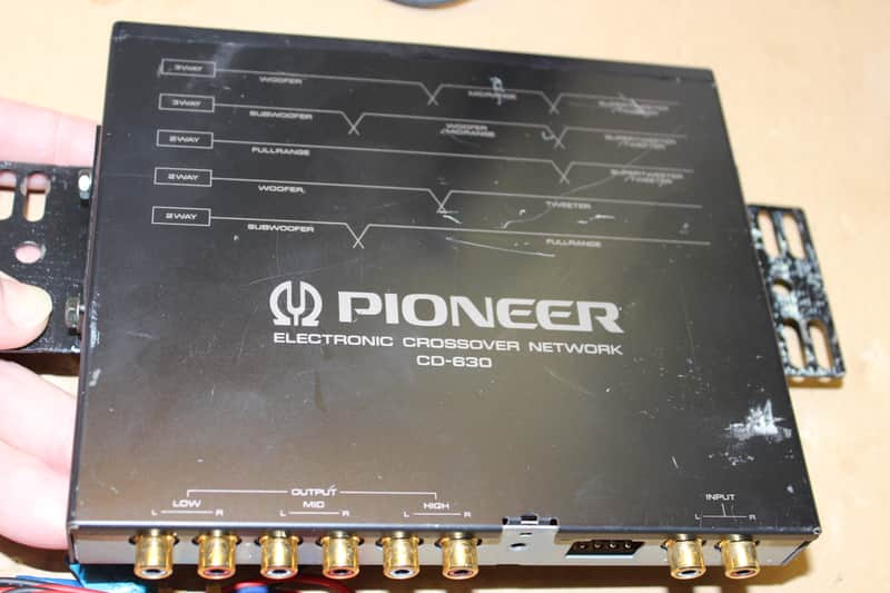 Pioneer CD-630 Electronic Crossover | Reverb