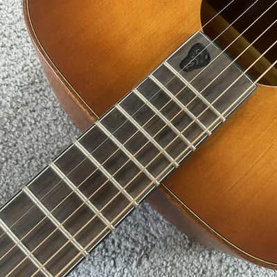 41 Inch Vintage Acoustic Guitar, Solid Spruce Top Body, Mahogany Neck, Rosewood Fingerboard image 3