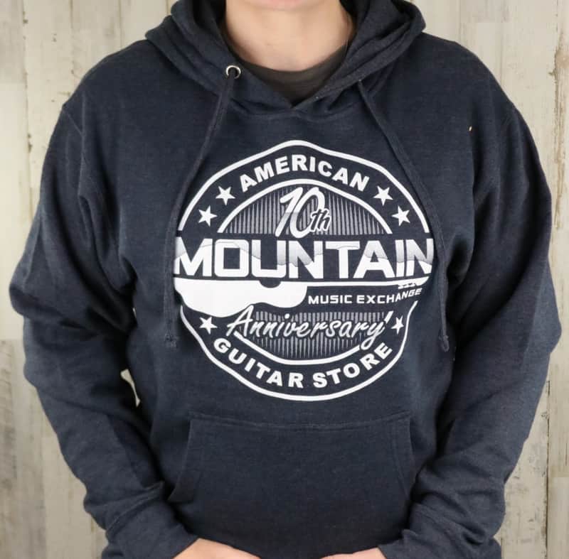 NEW MME 10th Anniversary Hoodie - Heather Navy - Small image 1