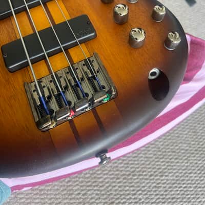 Ibanez SRF700-BBF Bass Workshop Fretless Soundgear 2014 - Present - Brown Burst Flat image 6