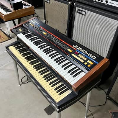 Roland Juno-60 1980’s original vintage analog synth poly-synth synthesizer MIJ Japan