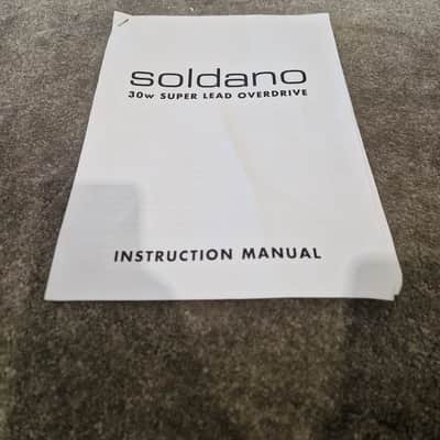 Soldano SLO-30 Head - Head - Black - Excellent w/ Original Box, Cables, Footswitch image 20