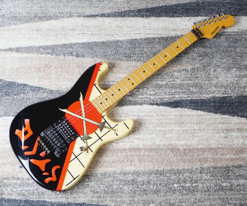 FERNANDES RATT Warren DeMartini ST-120WM “Swords ロンドン” MIJ 1987-1988 Extremely Rare image 1