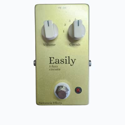 Nietoescia Effects Easily 5 fuzz circuits 2025 - Gold image 3