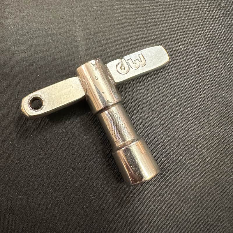 VINTAGE DW Drum Tuning Key with Keychain Hole - EXCELLENT image 1