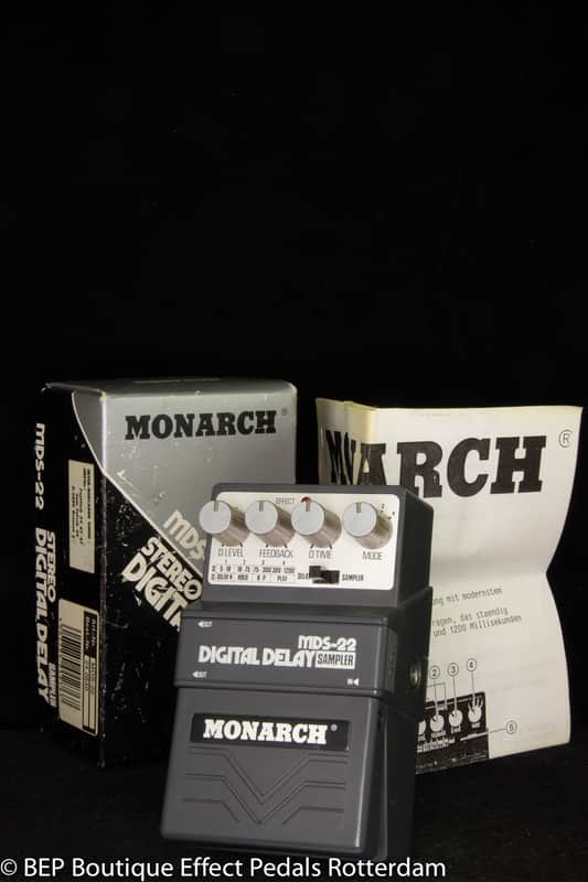 Monarch MDS-22 Digital Delay Sampler mid 80's s/n 225278 Japan image 1