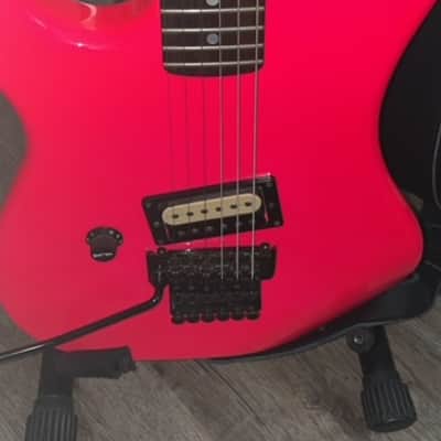 Kramer Left Handed Kramer Baretta  1985/86 Hot Pink image 5