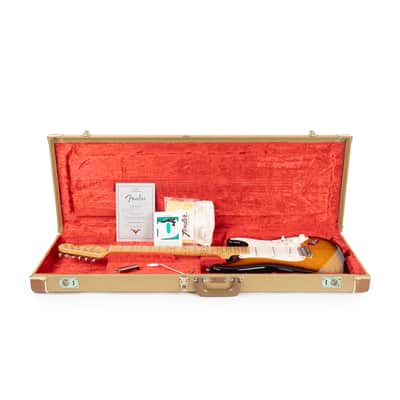 Vintage Fender Custom Shop '54 Stratocaster Two-Tone Sunburst 1993 image 10