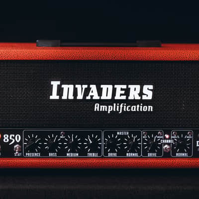 Invaders Amplification - Serie 8 - 850 Devil Dual Master - 50W High Gain - Redwine image 10